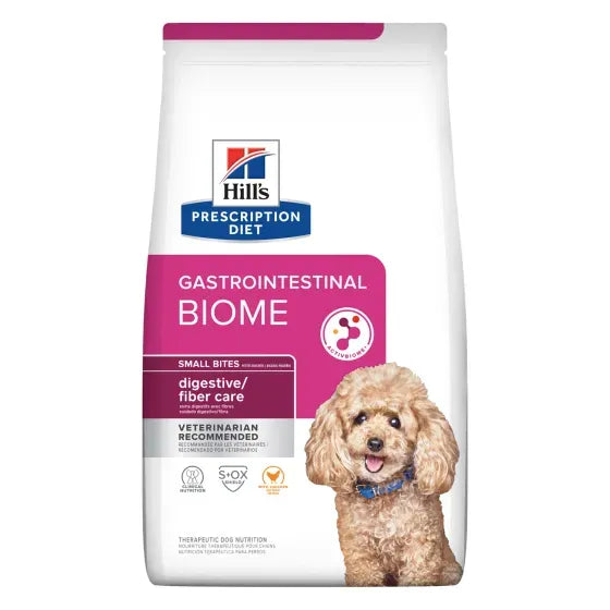 Ração Hill's Prescription Diet GI Biome Pedaços Pequenos para Cães Adultos 1,5 kg Hill's™ Science Diet™