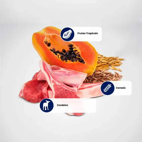 Ração N&D Tropical Selection Gatos Castrados Cordeiro, Cereais e Frutas - 1,5kg Farmina