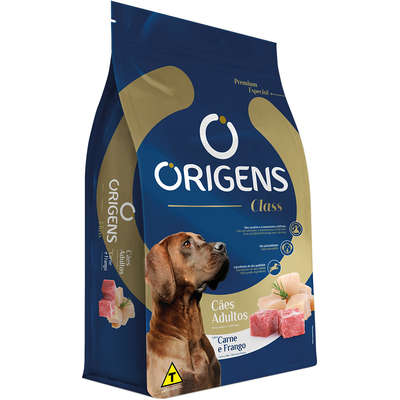 Ração Seca Origens Premium Especial Class Carne e Frango para Cães Adultos 15kg - Shop Cão