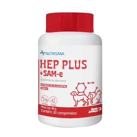 Suplemento NutriSana Hep Plus SAM-e - 30 comprimidos