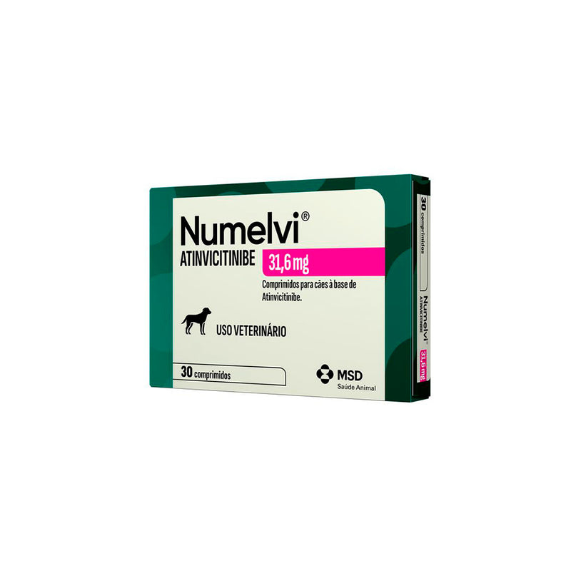 Medicamento Numelvi 31,6 mg para Cães - 30 Comprimidos MSD