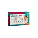 Antipulgas Simparic Trio 24mg para Cães 10,1 a 20kg Zoetis