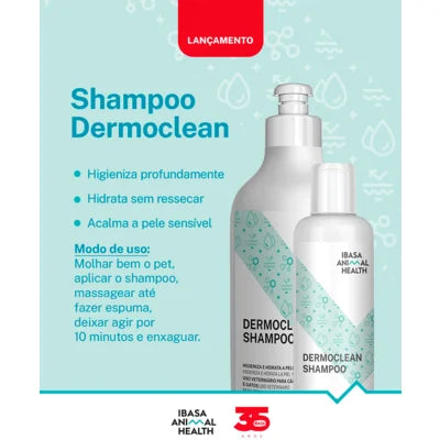 Dermoclean Shampoo Ibasa 200ml Ibasa