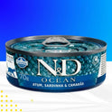 Lata Ração Úmida N&D Farmina Gatos 80g— Escolha o Sabor N&D