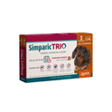 Antipulgas Simparic Trio 12mg para Cães 5,1 a 10kg Zoetis