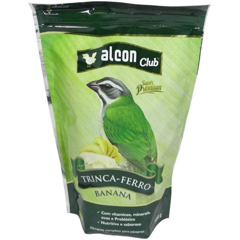Ração Alcon Club Trinca Ferro Banana - 500gr Alcon