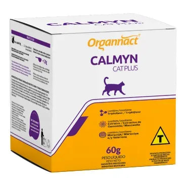 Calmyn Cat Plus Organnact Suplemento para Gatos - 60g