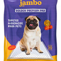 Tapete Higiênico Jambo Golden Premium - 30un Jambo