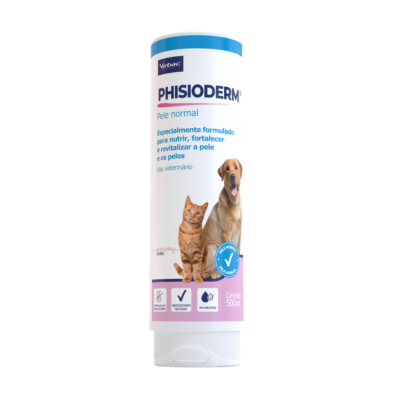 Phisioderm Shampoo Pele Normal - 250ml virbac