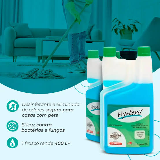 Desinfetante Agener União Hysteril - 1L Agener União