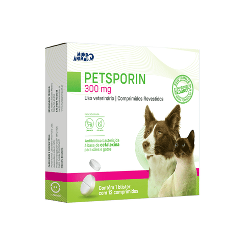 Petsporin 300mg 12 comprimidos