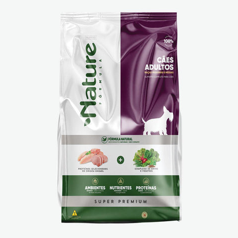 ⚡ [PROMO] Ração Nature Fórmula Super Premium Raças Pequenas e Médias 15kg