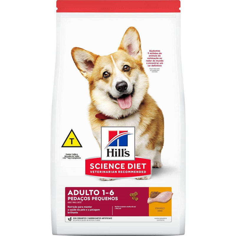 Ração Hills Science Diet Adulto Manutenção Saudável Pedaços Pequenos - 6Kg - shopcao